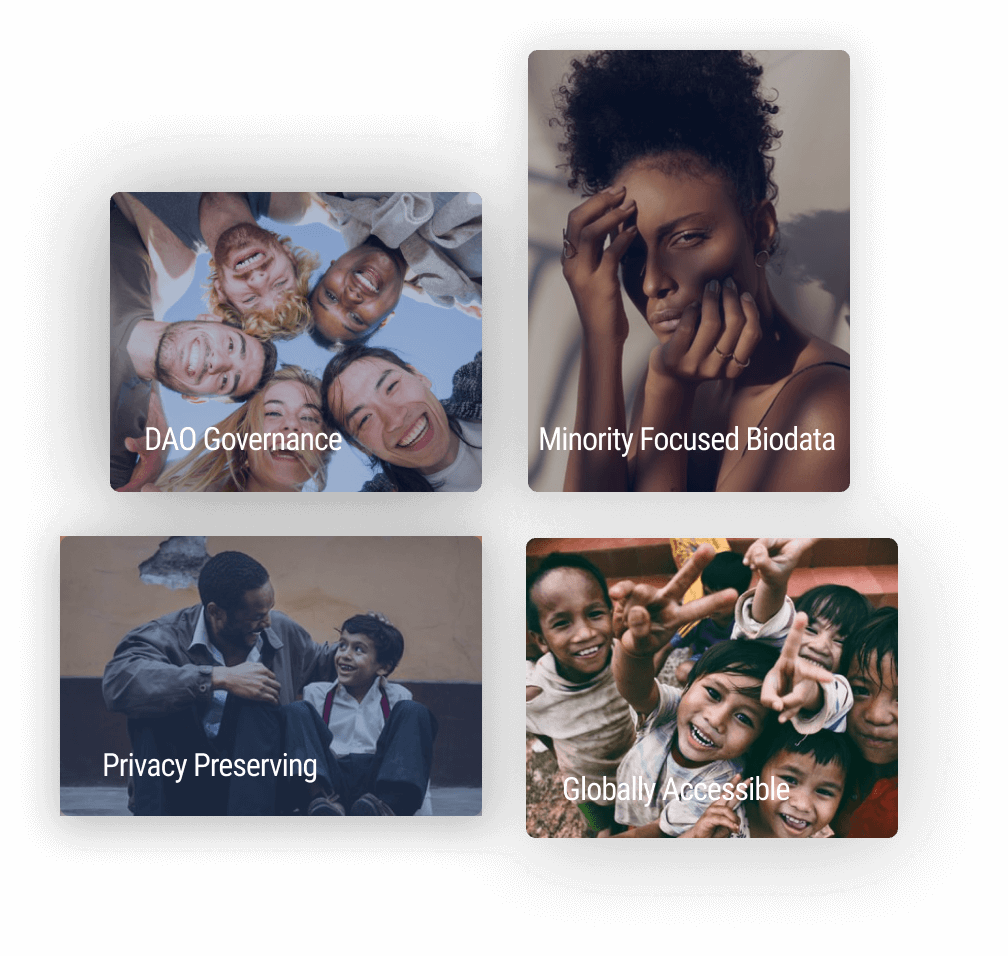 variant dao bionft focuse minority biodata